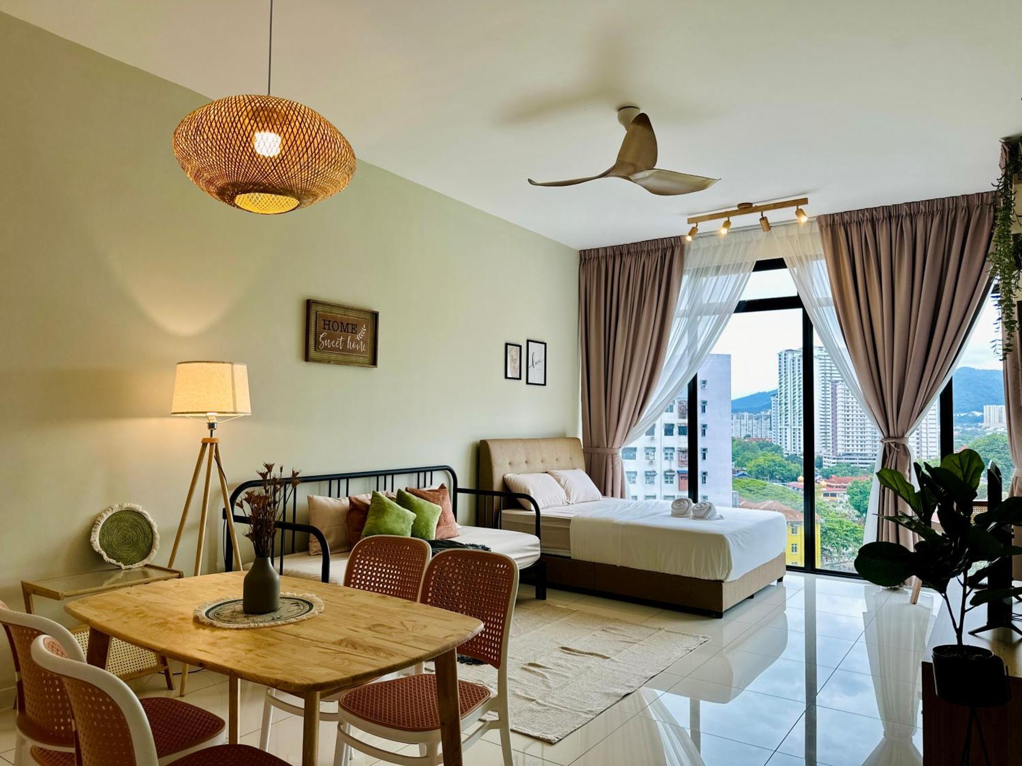 2Br Luxury Rooftop Swimming Pook Homestay@Georgetown@10Pax - 无敌美景两房民宿 Екстер'єр фото