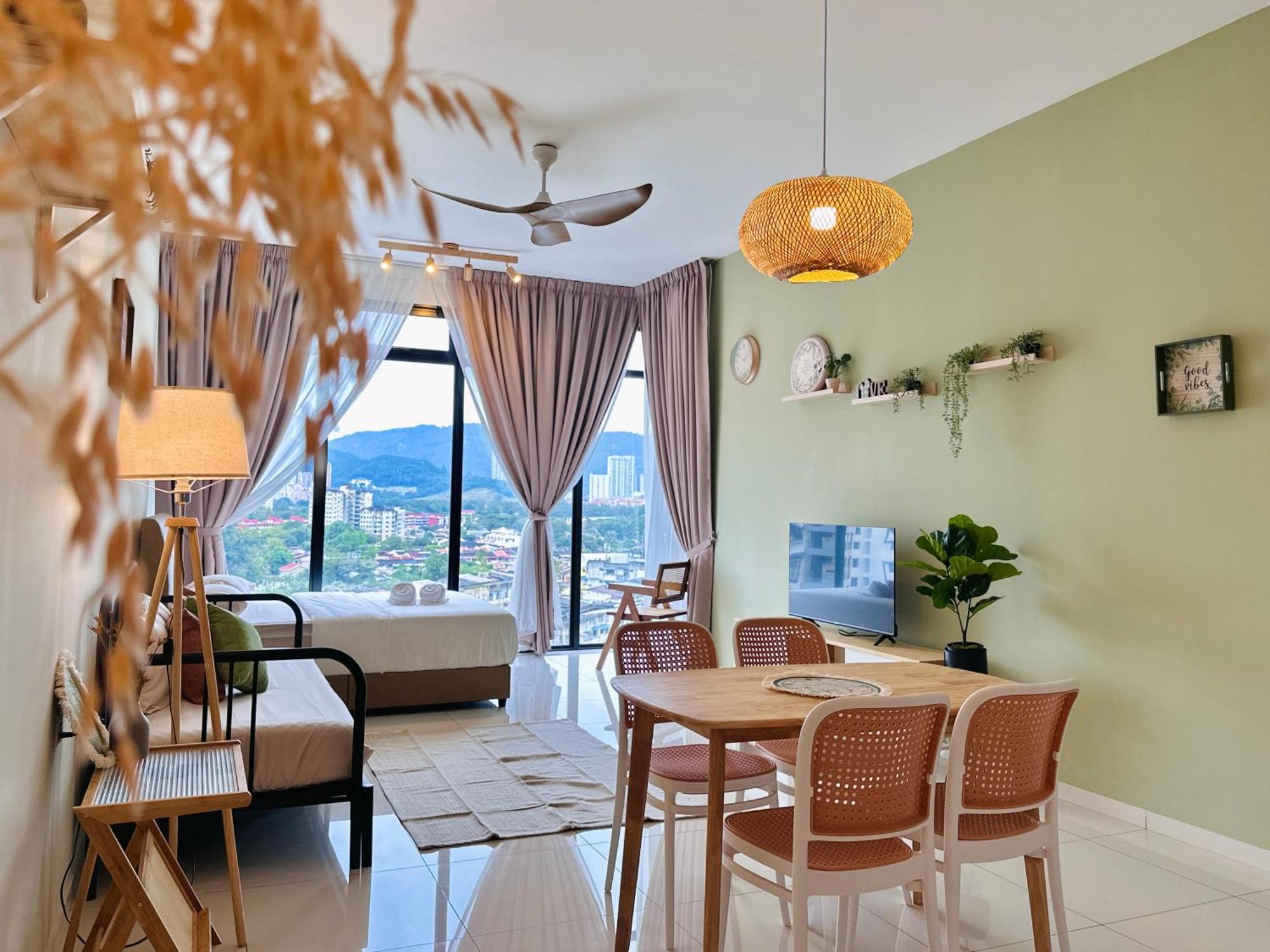 2Br Luxury Rooftop Swimming Pook Homestay@Georgetown@10Pax - 无敌美景两房民宿 Екстер'єр фото