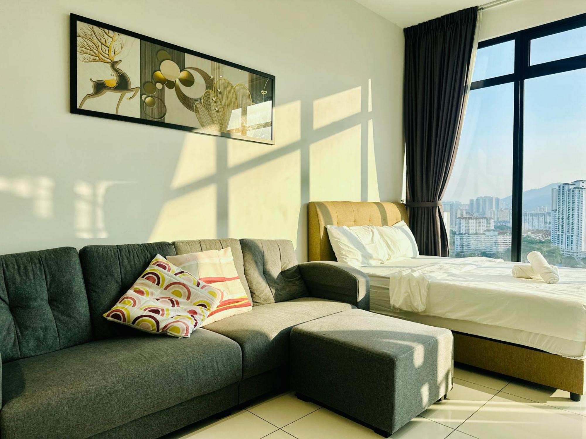 2Br Luxury Rooftop Swimming Pook Homestay@Georgetown@10Pax - 无敌美景两房民宿 Екстер'єр фото
